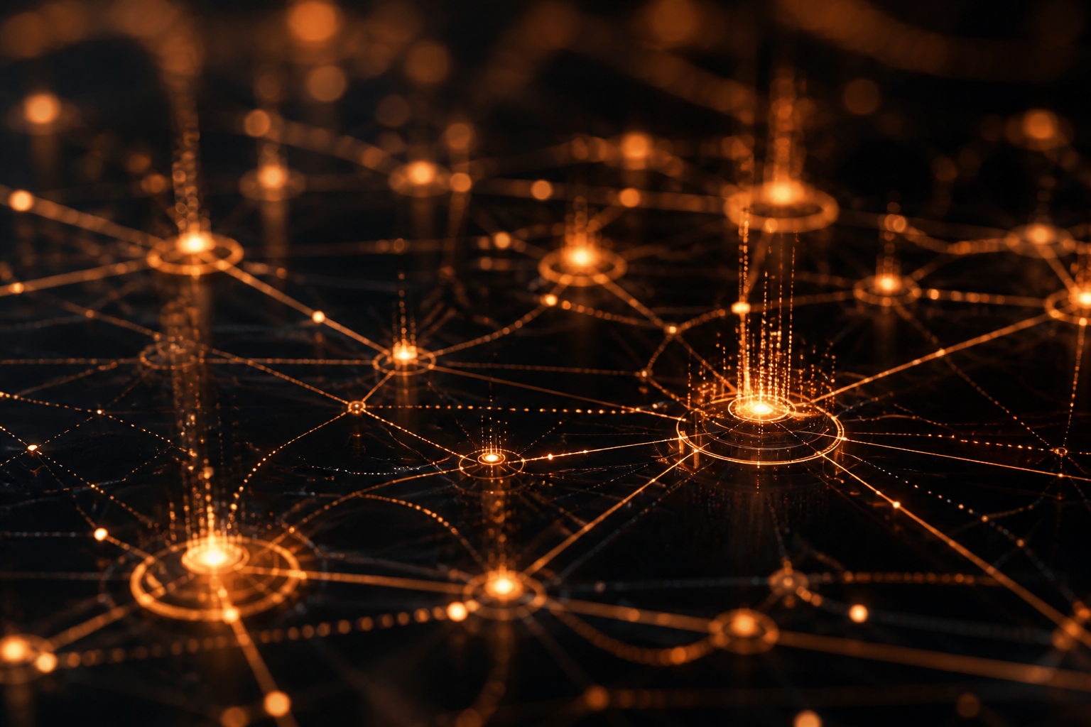 Connected digital marketing ecosystem visualization