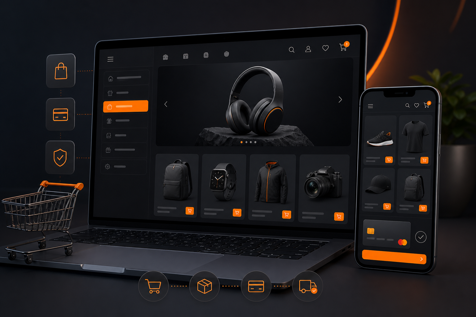 E-commerce online store development